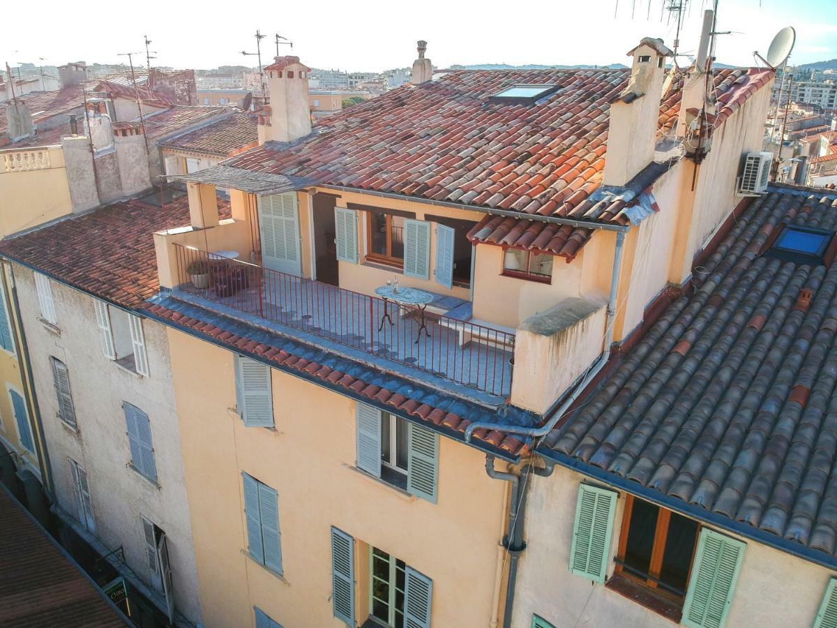 Clt - Unique Duplex & Terrace On The Provencal Market Antibes Exterior foto